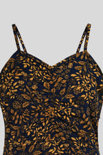 Women's Cami Mini Dress with Ruched Front