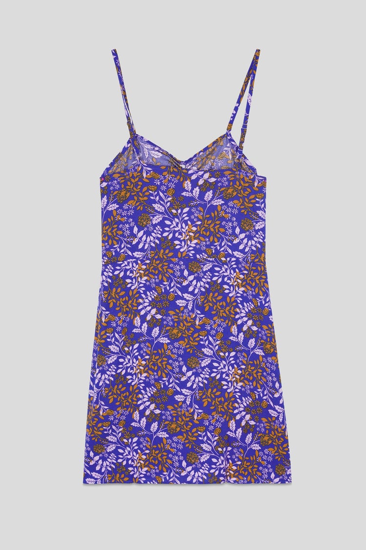 Women's Cami Mini Dress with Ruched Front