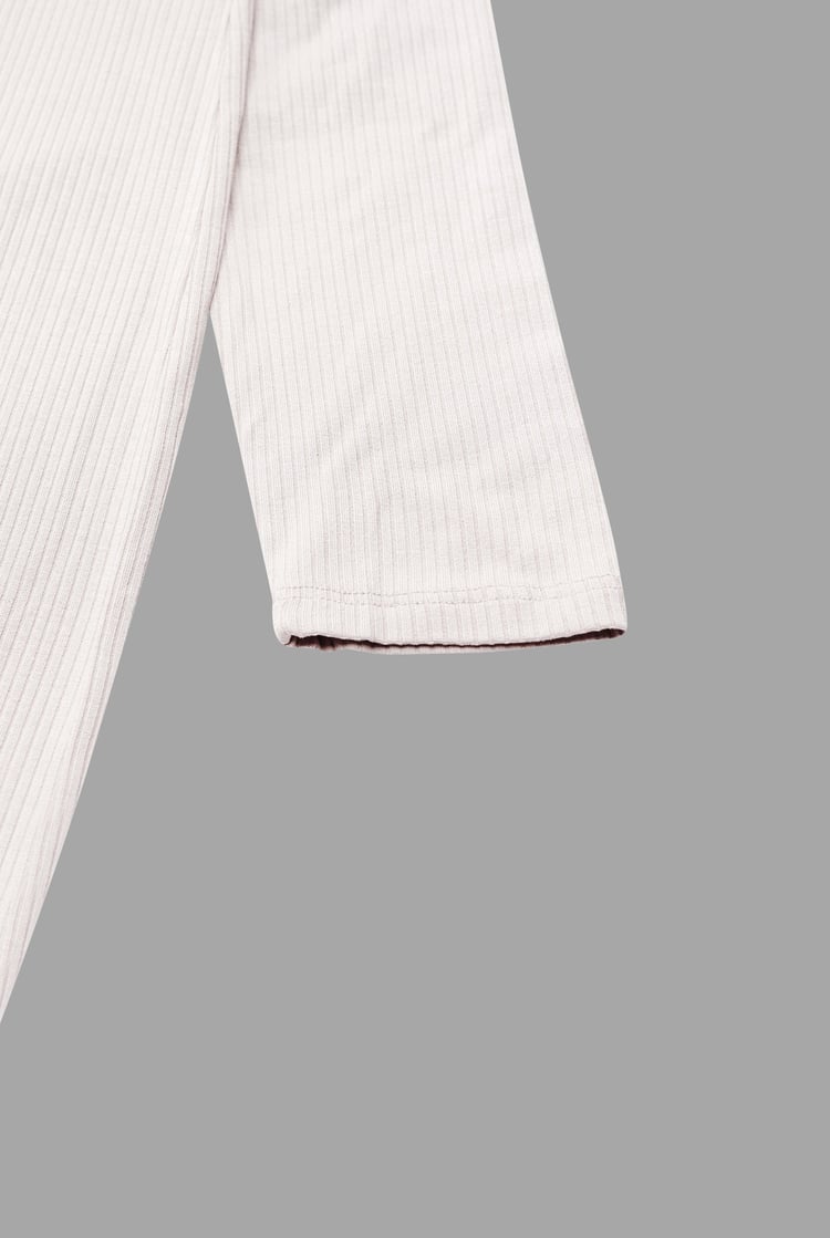 Womens Front Slit Ribbed Midi Dress