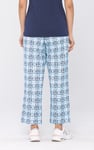 Geo Print Wide Leg Pyjamas