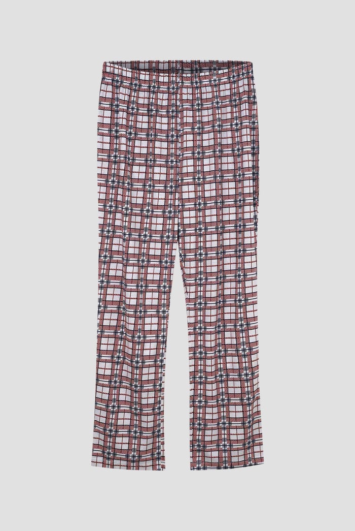 Geo Print Wide Leg Pyjamas