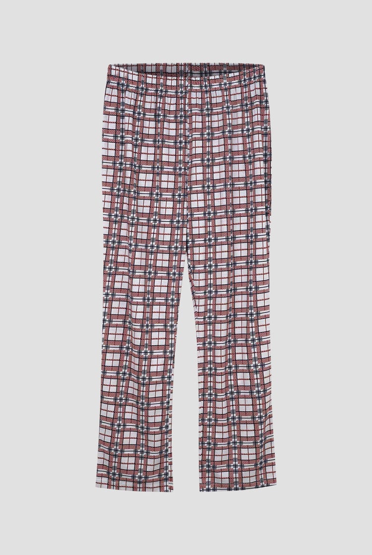 Geo Print Wide Leg Pyjamas