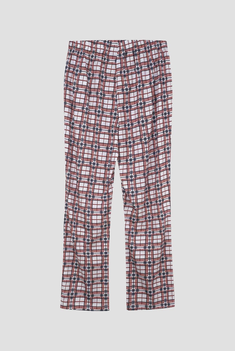 Geo Print Wide Leg Pyjamas