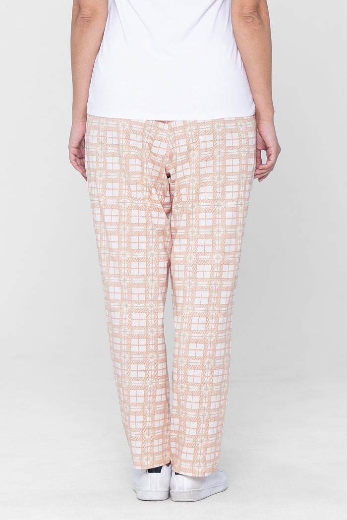 Geo Print Wide Leg Pyjamas
