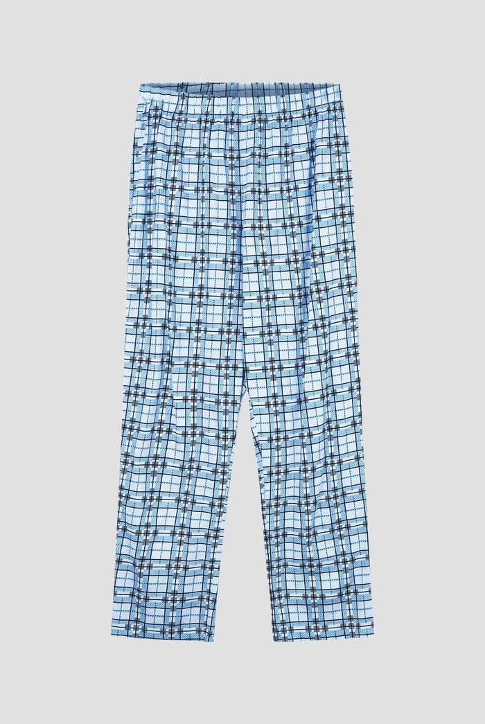 Geo Print Wide Leg Pyjamas