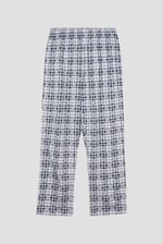 Geo Print Wide Leg Pyjamas