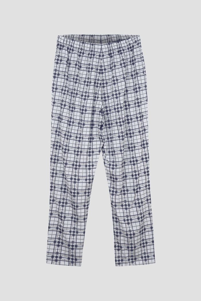 Geo Print Wide Leg Pyjamas