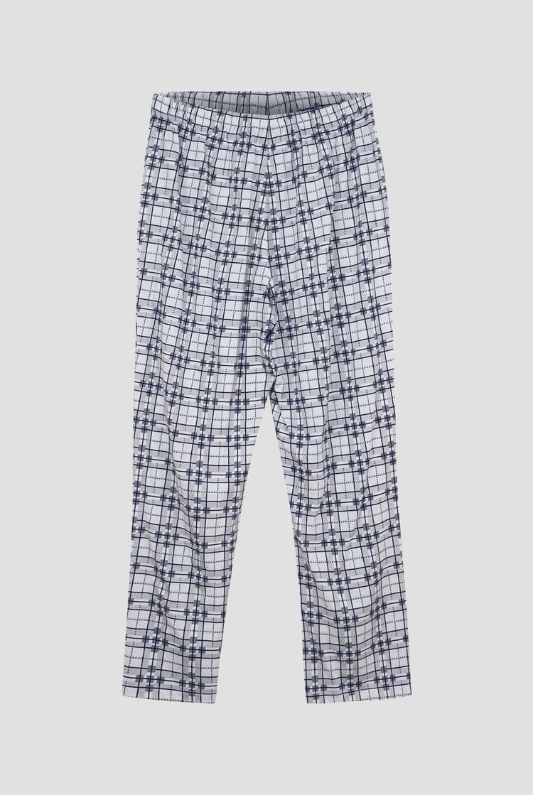 Geo Print Wide Leg Pyjamas