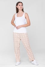 Geo Print Wide Leg Pyjamas