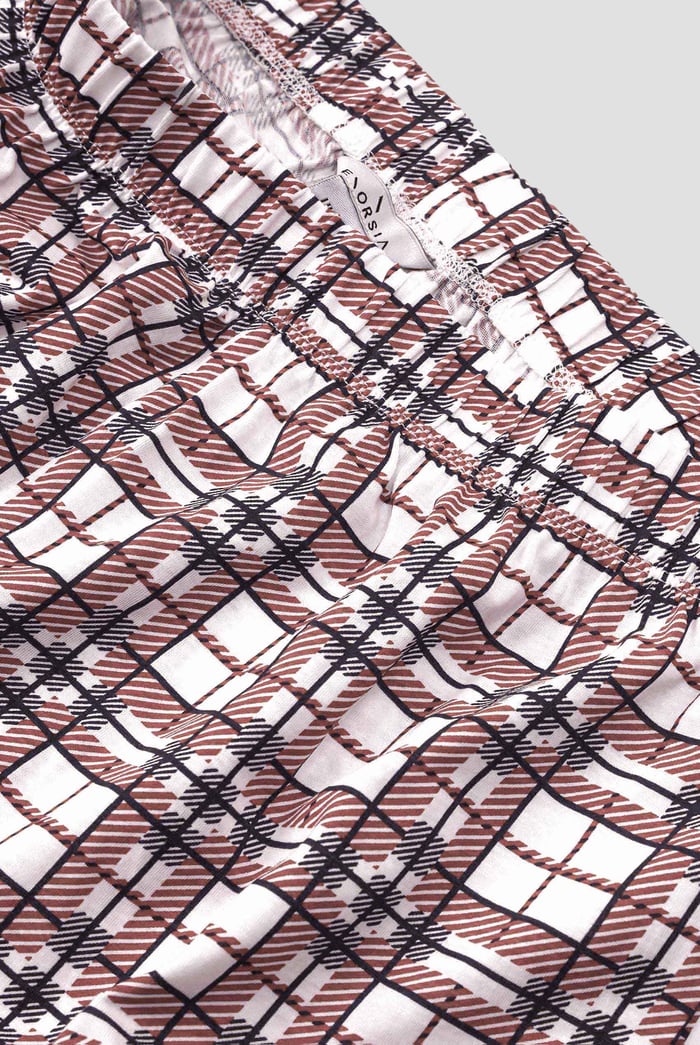 Geo Print Wide Leg Pyjamas