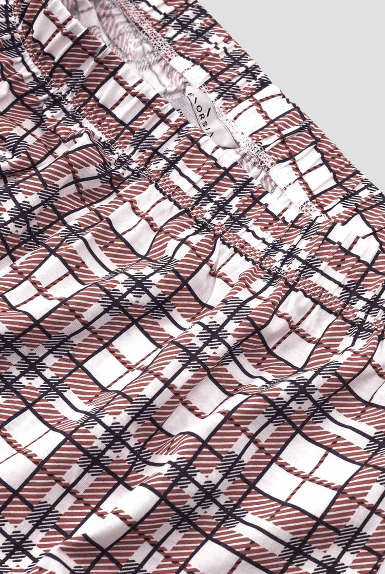 Geo Print Wide Leg Pyjamas