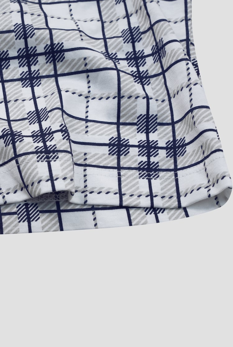 Geo Print Wide Leg Pyjamas