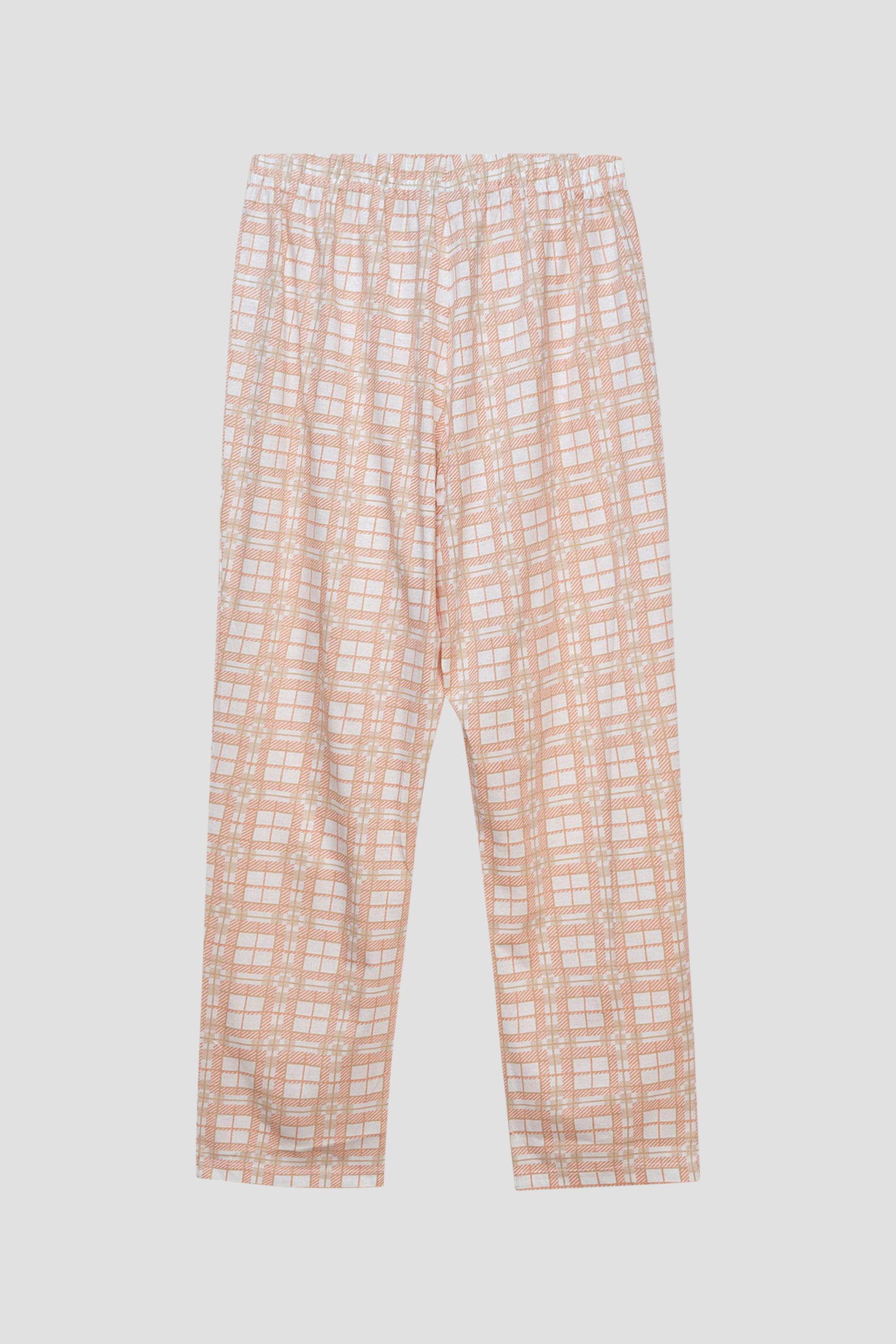 Geo Print Wide Leg Pyjamas