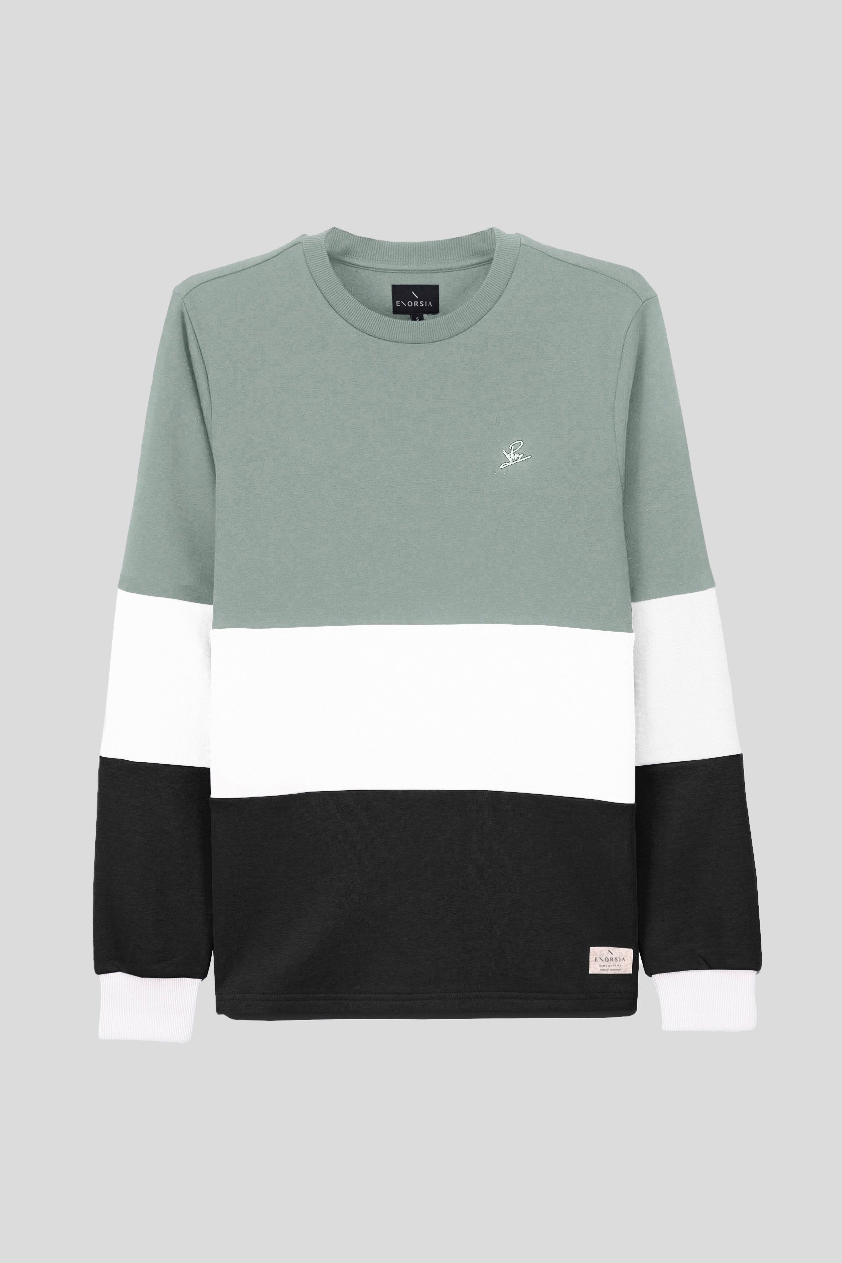 Long Sleeve Colourblock Sweatshirts