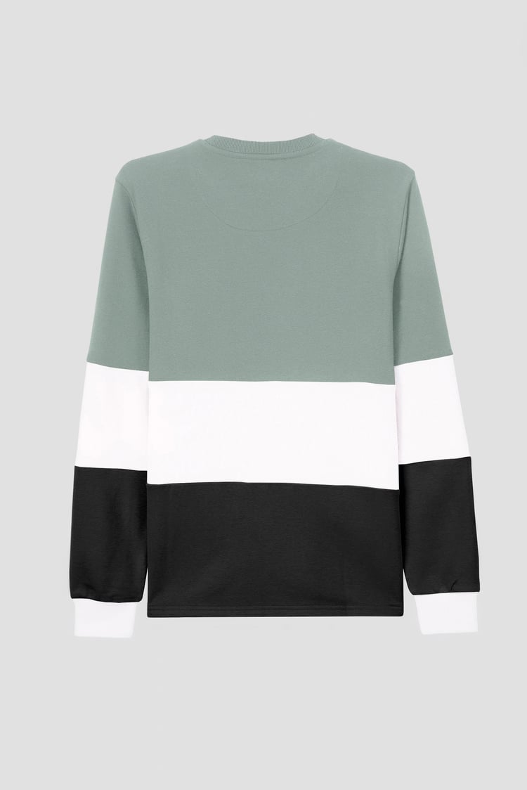 Long Sleeve Colourblock Sweatshirts
