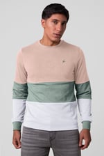 Long Sleeve Colourblock Sweatshirts