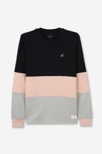 Long Sleeve Colourblock Sweatshirts