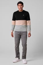 Long Sleeve Colourblock Sweatshirts