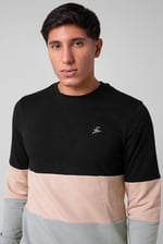 Long Sleeve Colourblock Sweatshirts