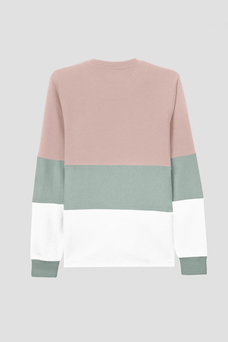 Long Sleeve Colourblock Sweatshirts