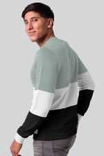 Long Sleeve Colourblock Sweatshirts