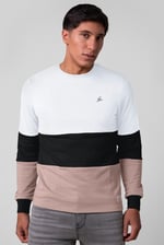 Long Sleeve Colourblock Sweatshirts