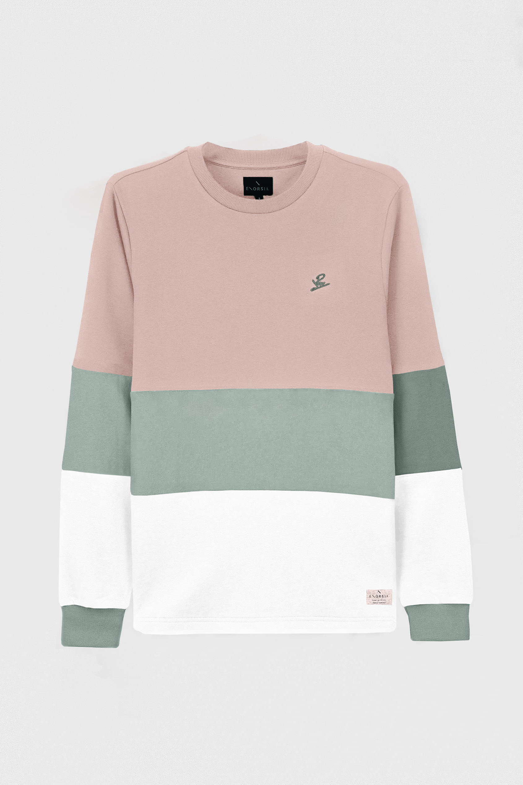 Long Sleeve Colourblock Sweatshirts