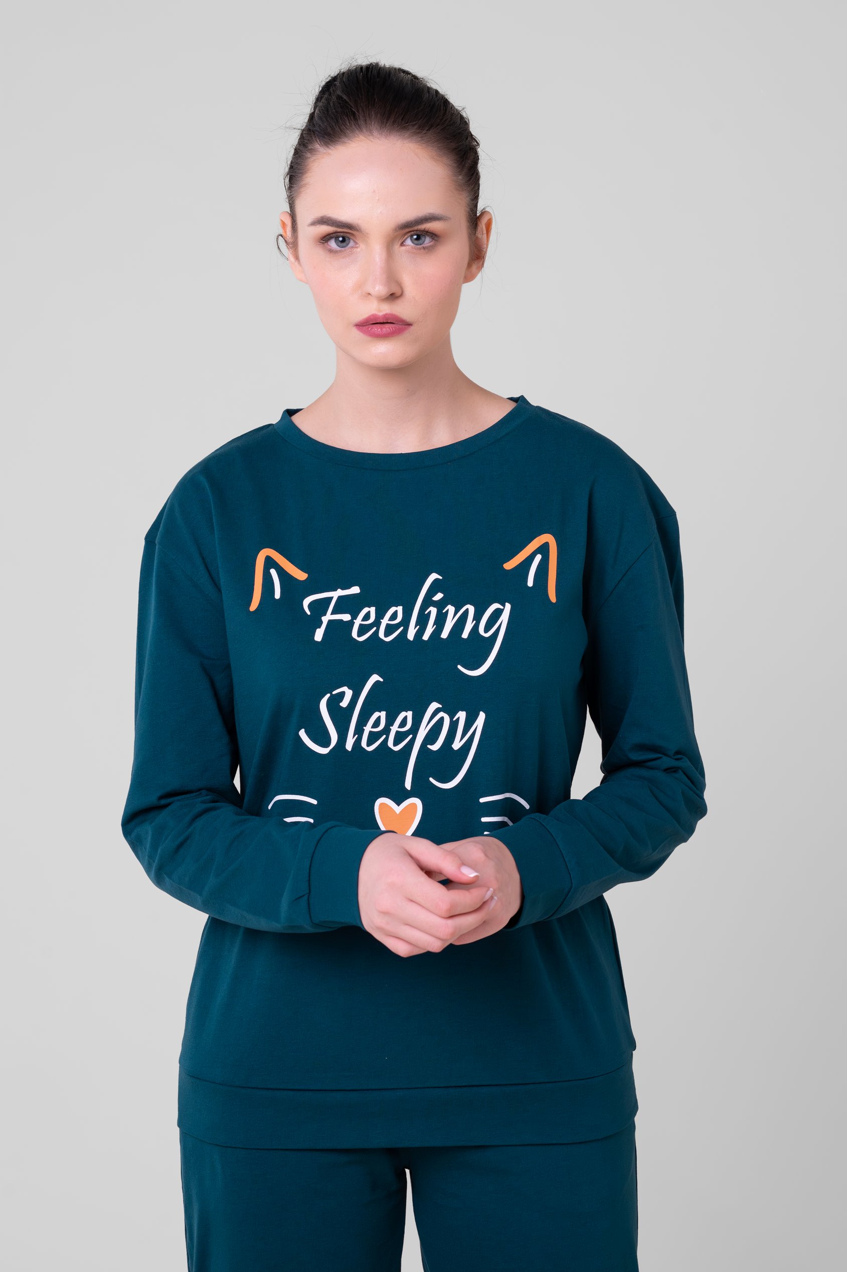 Feeling Sleepy Long Sleeve Pyjama Set