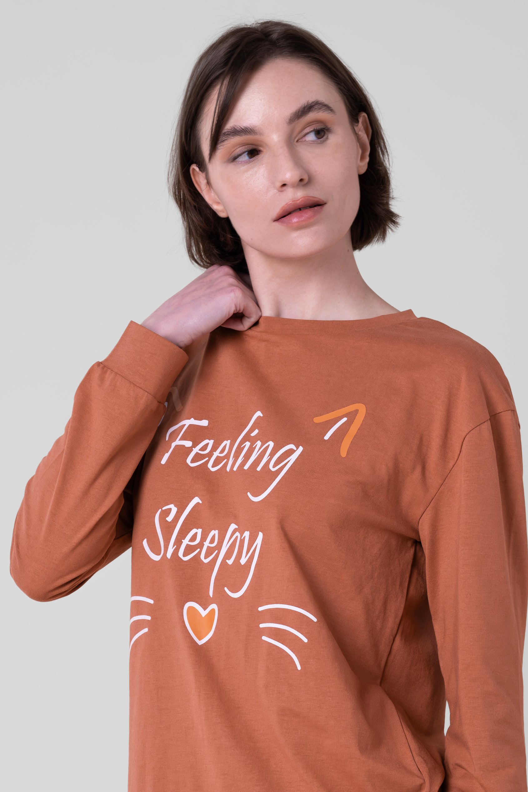 Feeling Sleepy Long Sleeve Pyjama Set