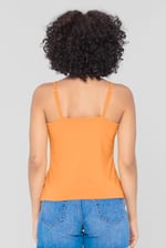 Key Hole Tie Detail Cami