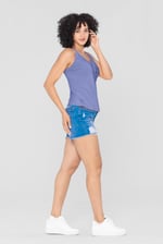 Key Hole Tie Detail Cami