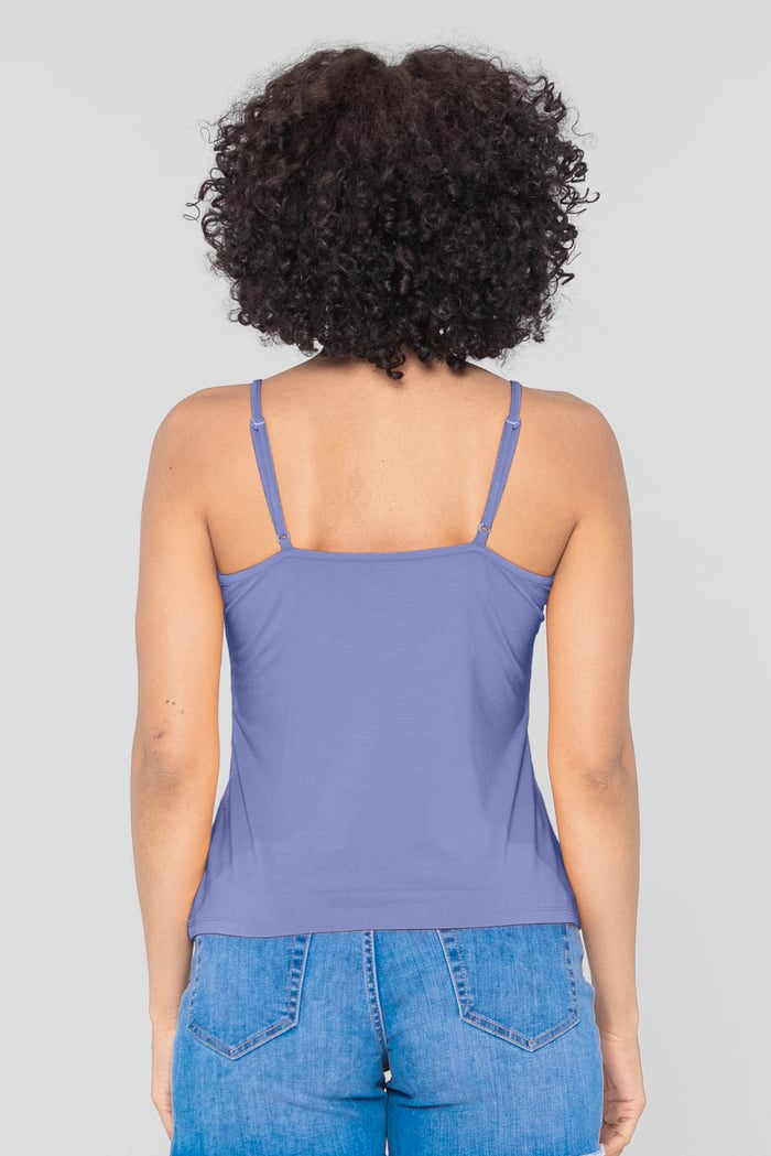 Key Hole Tie Detail Cami