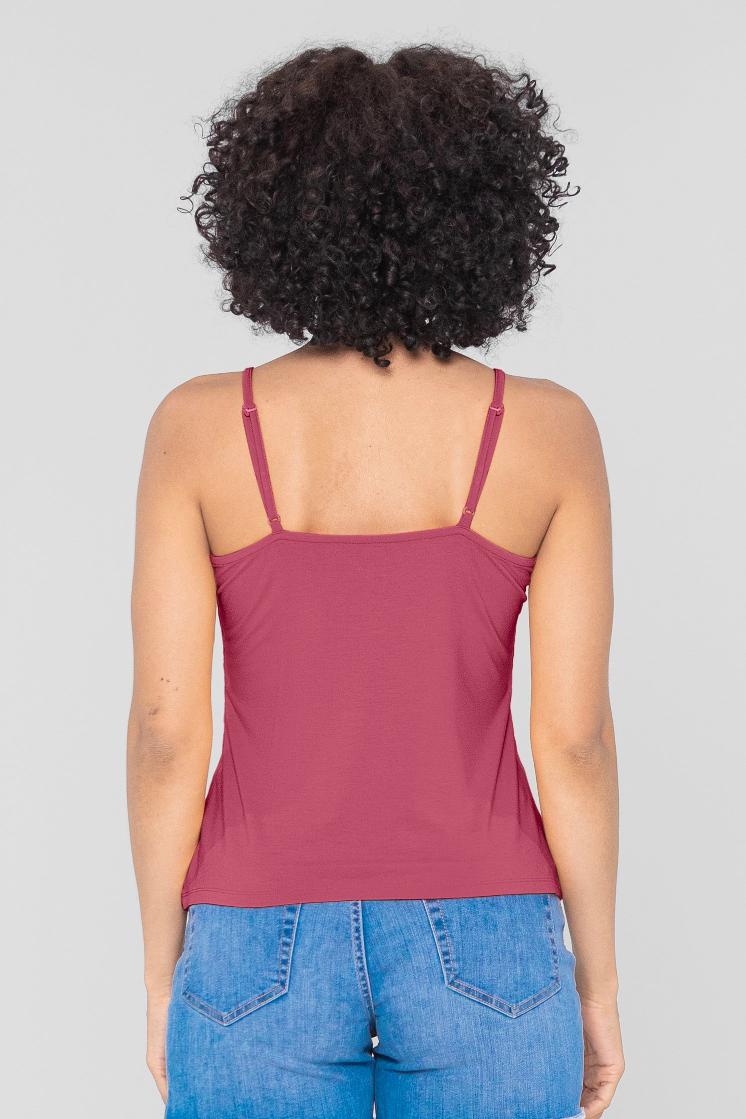 Key Hole Tie Detail Cami