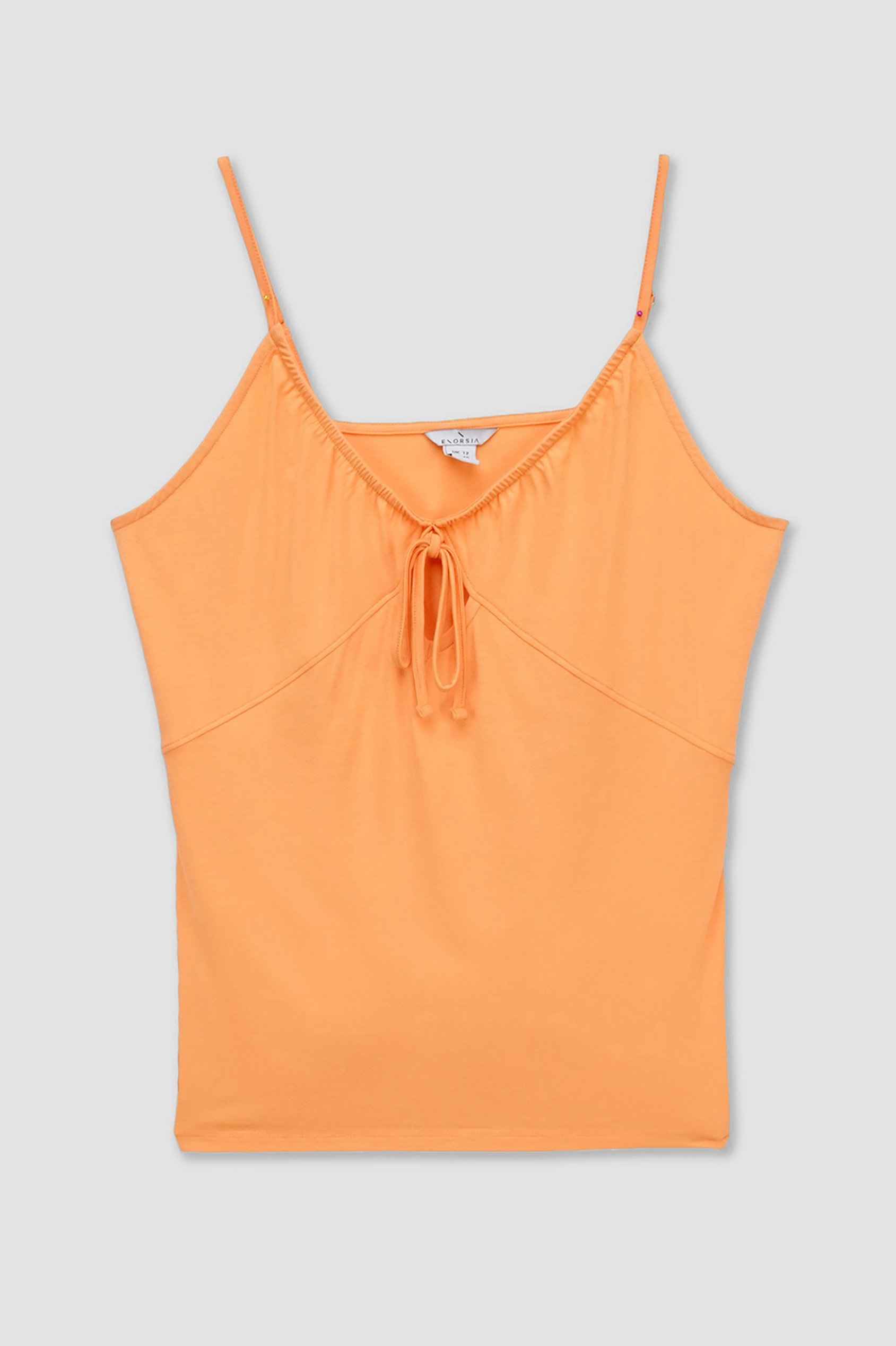 Key Hole Tie Detail Cami
