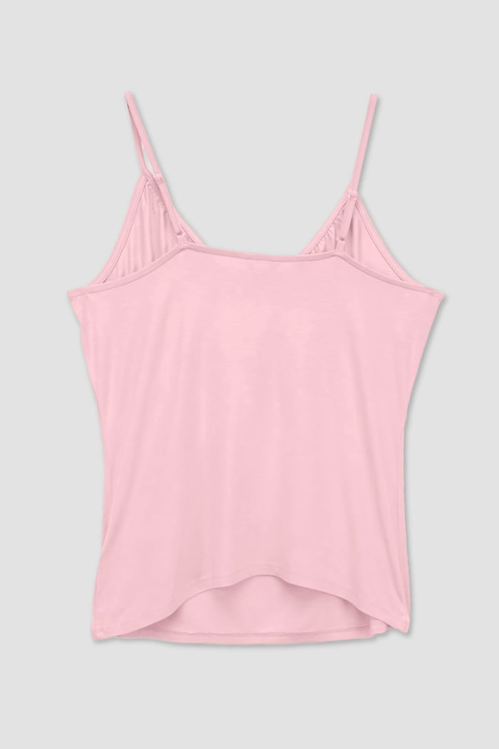 Key Hole Tie Detail Cami