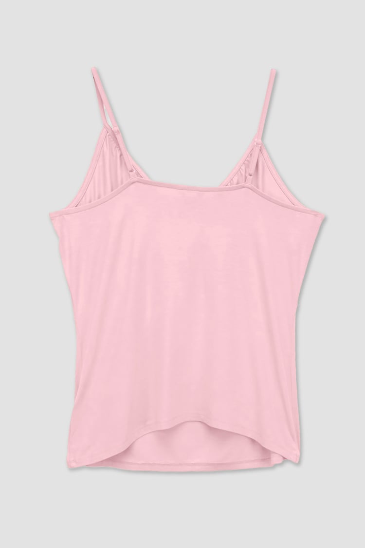 Key Hole Tie Detail Cami