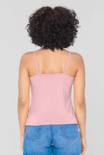 Key Hole Tie Detail Cami