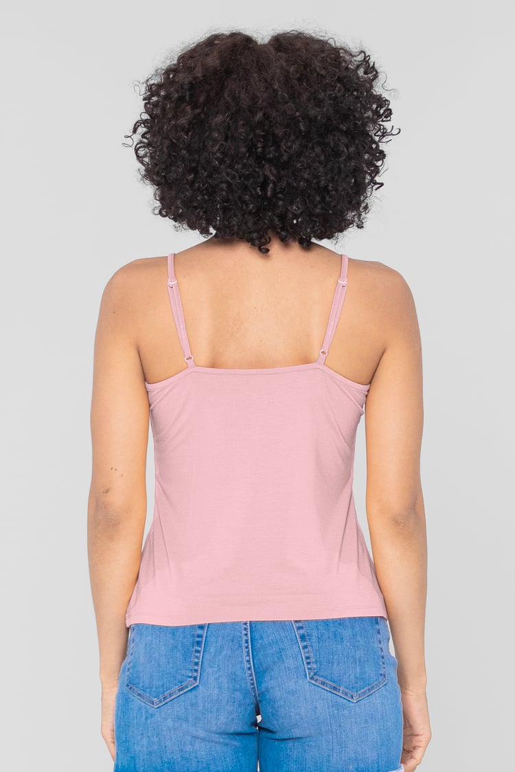 Key Hole Tie Detail Cami