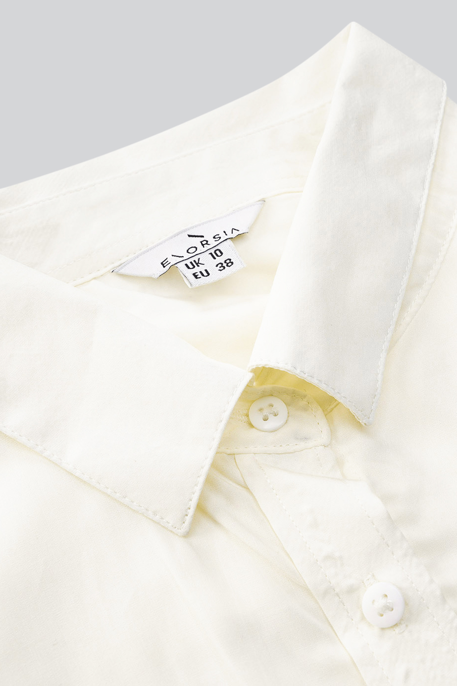 Tie-Cuff LS Viscose Shirt