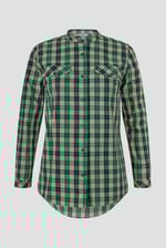 Womens Regular Fit Paper-Touch Poplin Shirt