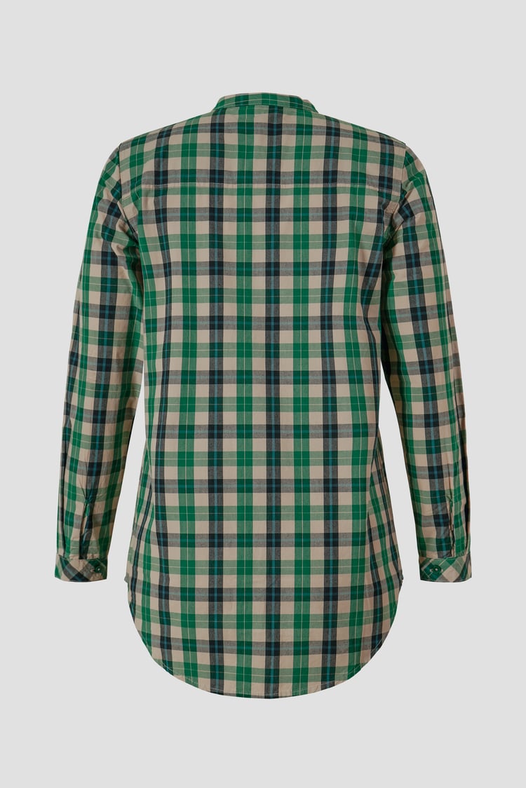 Womens Regular Fit Paper-Touch Poplin Shirt