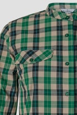 Womens Regular Fit Paper-Touch Poplin Shirt