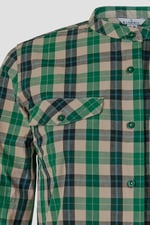 Womens Regular Fit Paper-Touch Poplin Shirt