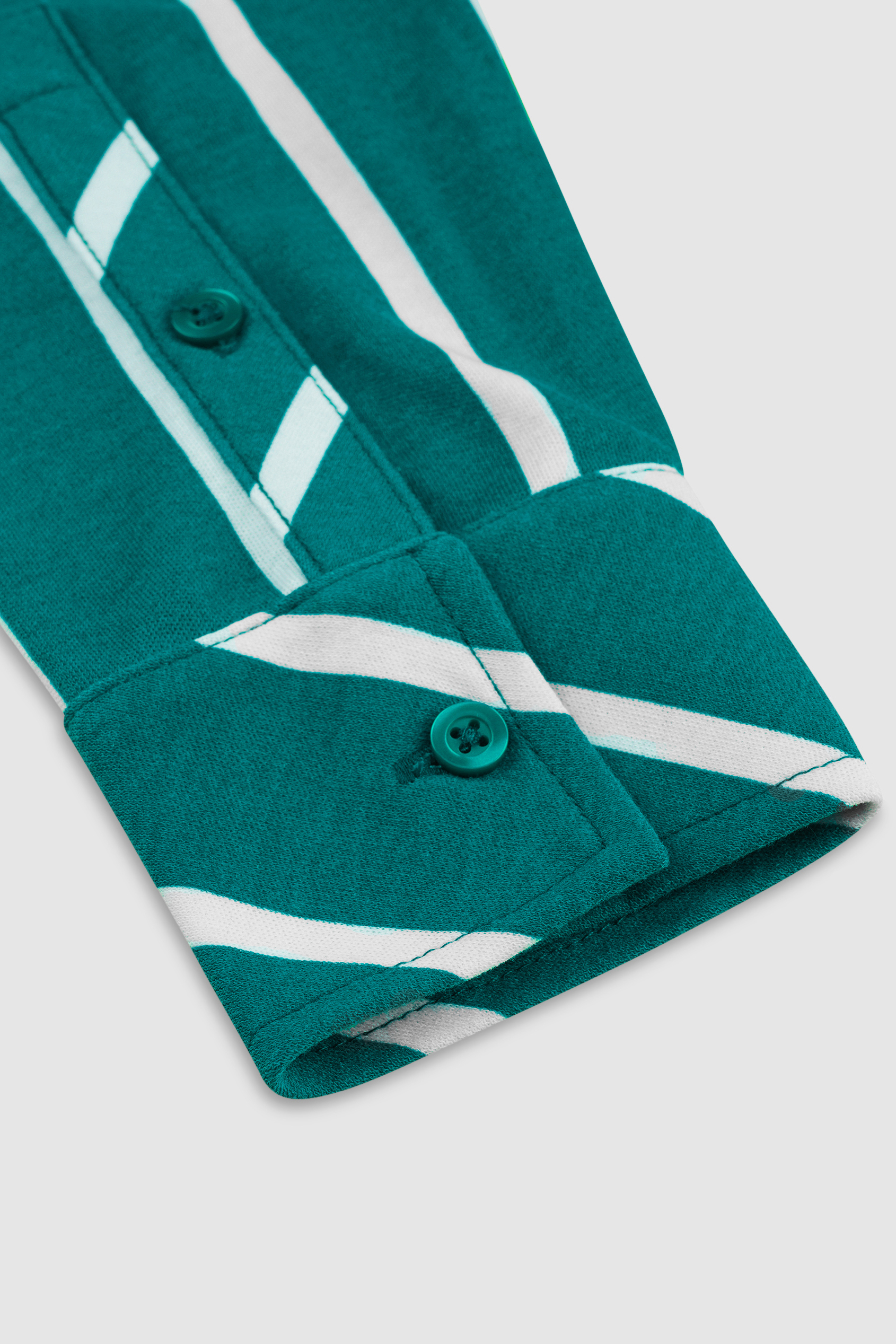 Long Sleeve Striped Smart Shirt