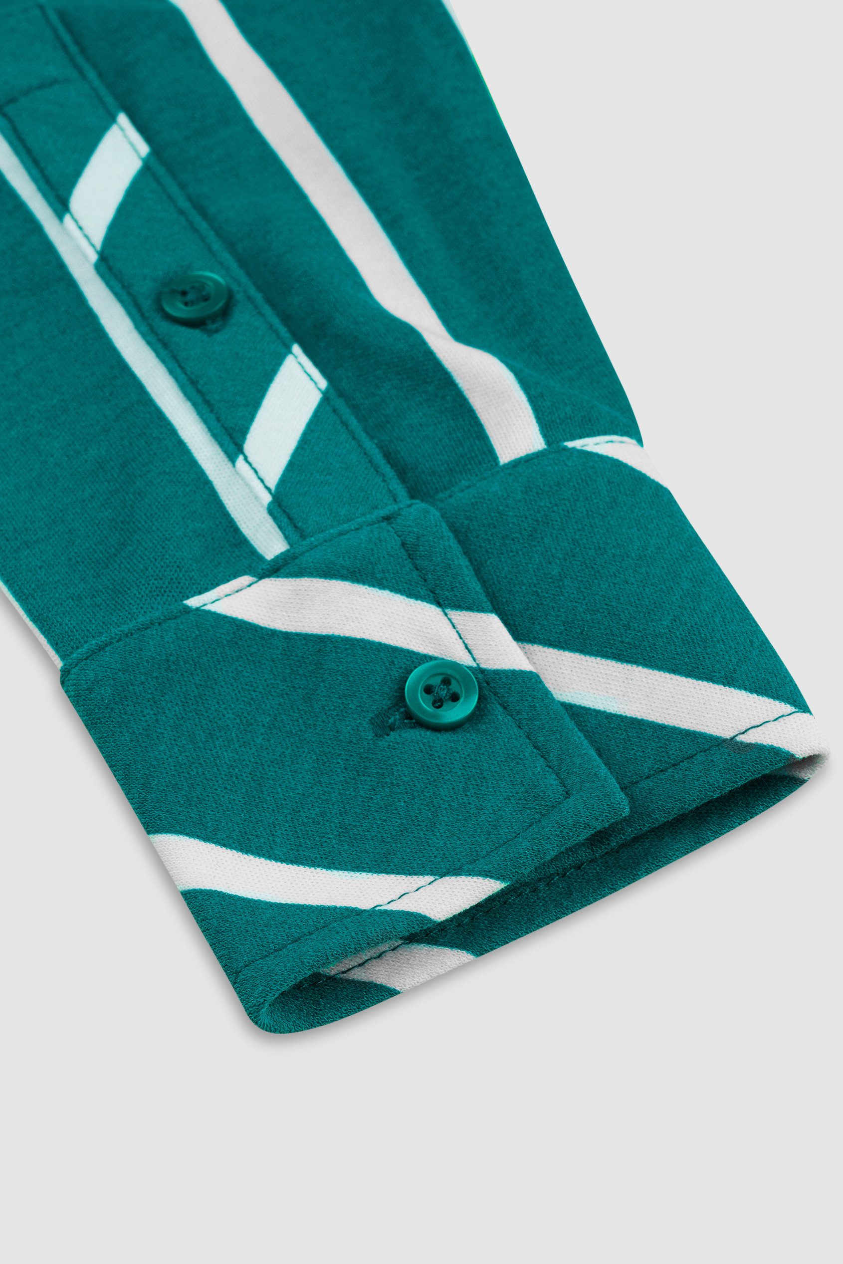 Long Sleeve Striped Smart Shirt