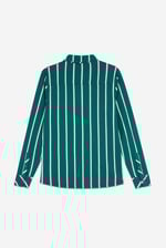 Long Sleeve Striped Smart Shirt