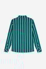 Long Sleeve Striped Smart Shirt