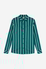 Long Sleeve Striped Smart Shirt