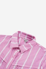 Long Sleeve Striped Smart Shirt