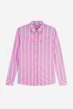 Long Sleeve Striped Smart Shirt